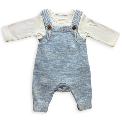 2-Piece Blue Star Romper