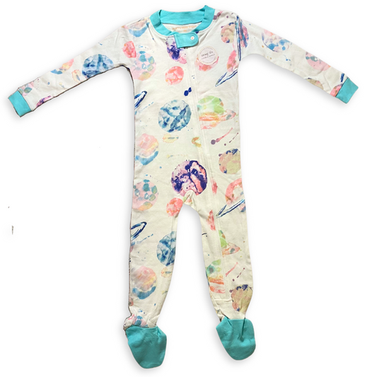 Burt’s Bees Colourful Watercolour Onesie (18 Months)