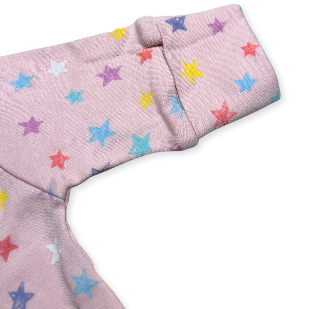 Next Baby Pink Star Onesie (First Size, 9-12 Months)