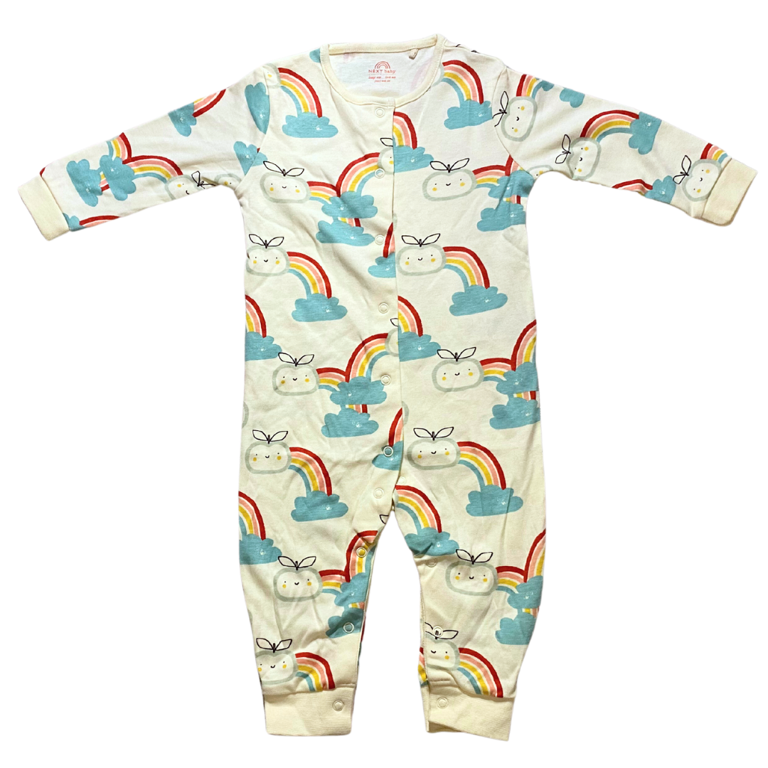 Next Baby Rainbow Apples Onesie (9-12 Months)