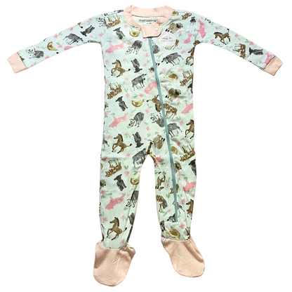 Burt’s Bees Barnyard Onesie (3-6, 6-9, 12, 18 Months)