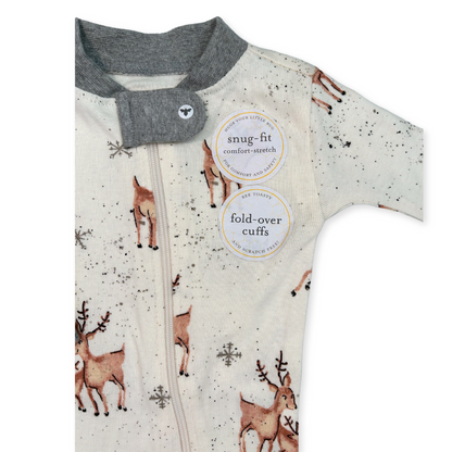 Burt’s Bees Reindeer Onesie (0-3 Months)