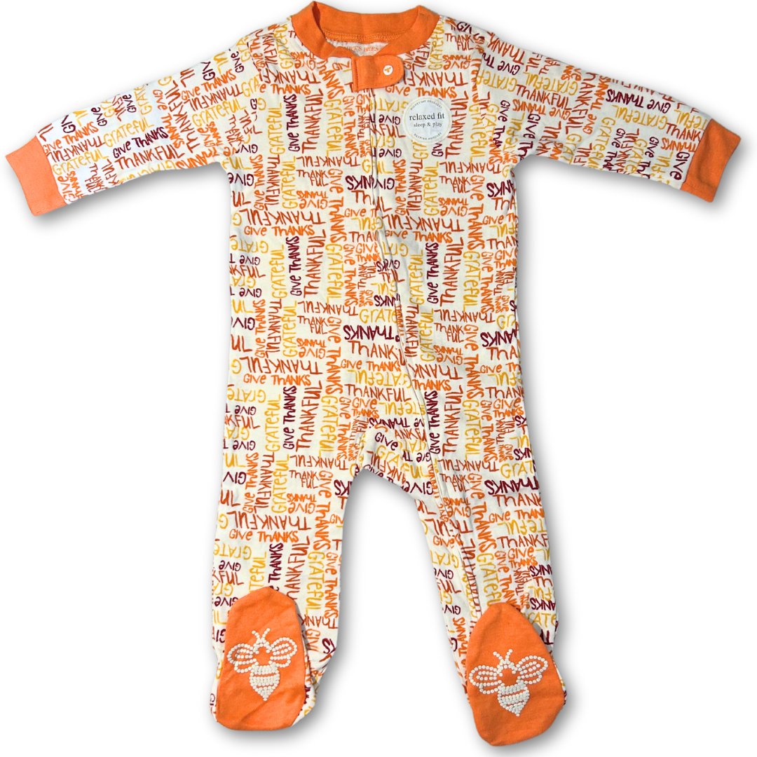 Burt’s Bees ‘Thankful’ Onesie (6-9 Months)